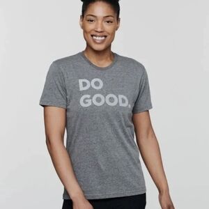 NWT Cotopaxi Do Good Graphic T-Shirt-Heather Grey
